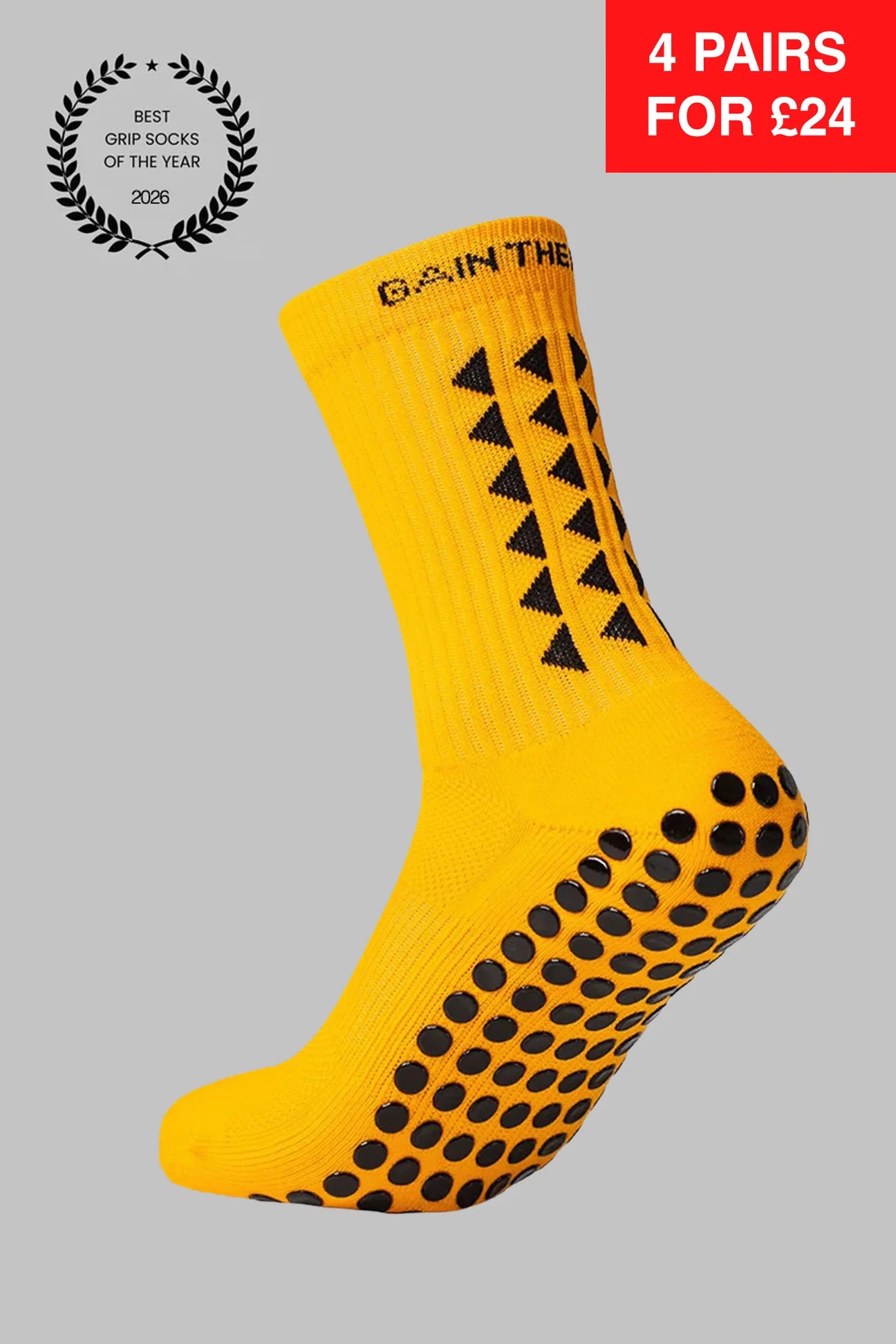 GRIP SOCKS 3.0 MidCalf Length - White